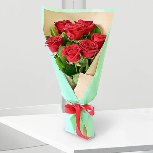 7 Red Rose Bouquet