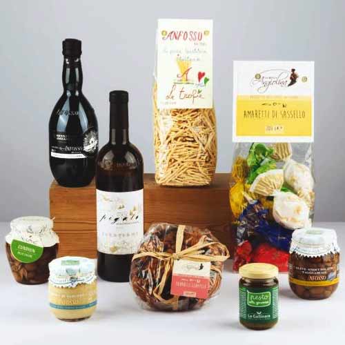 Ancient Food And Wine Hamper