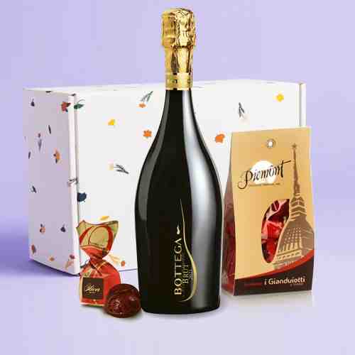 Sparkling Wine And Chocolates