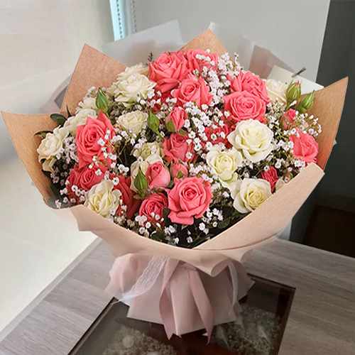 Romantic Spray Rose Bouquet