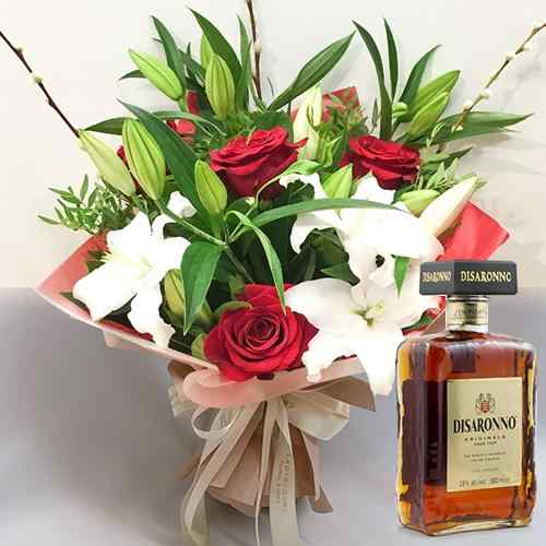 Rose Lily And Disaronno