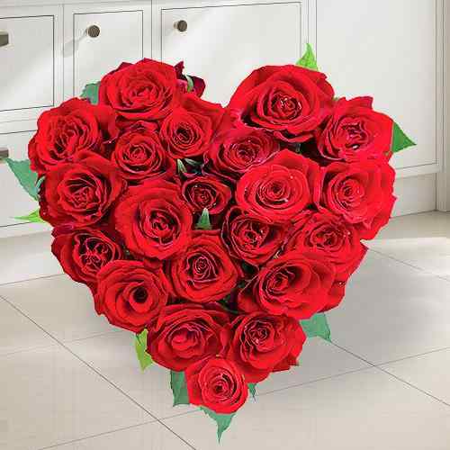 Heart Shaped Arrangement